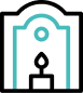 Digital cemetery icon
